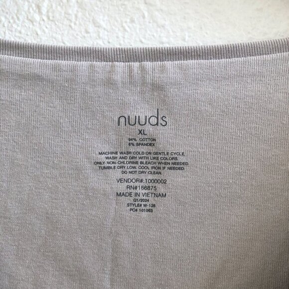 NUUDS Hook & Eye Bodysuit Size XL - Picture 7 of 8